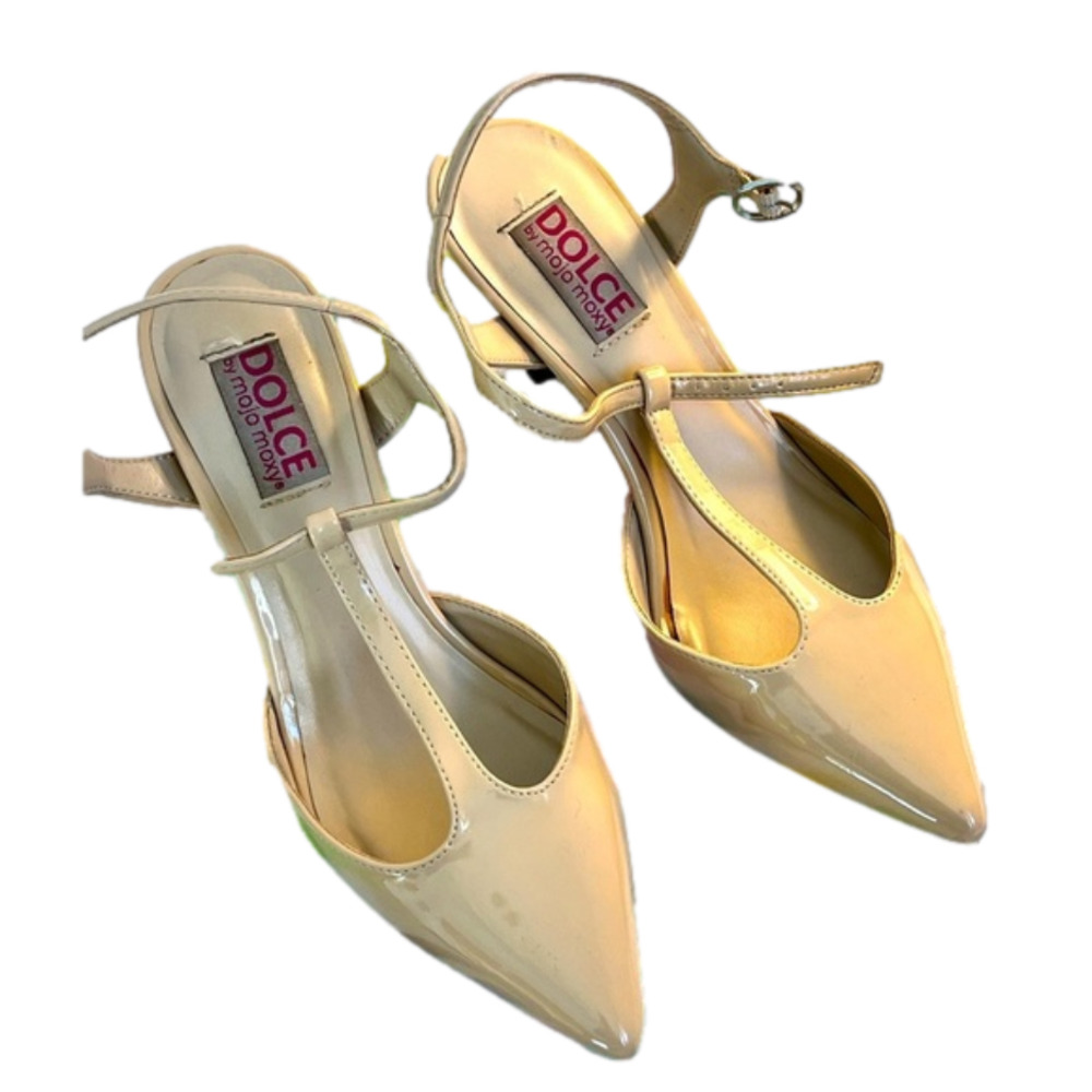 GORGEOUS beige stilettos from Dolce Mojo Moxy, size 7.5